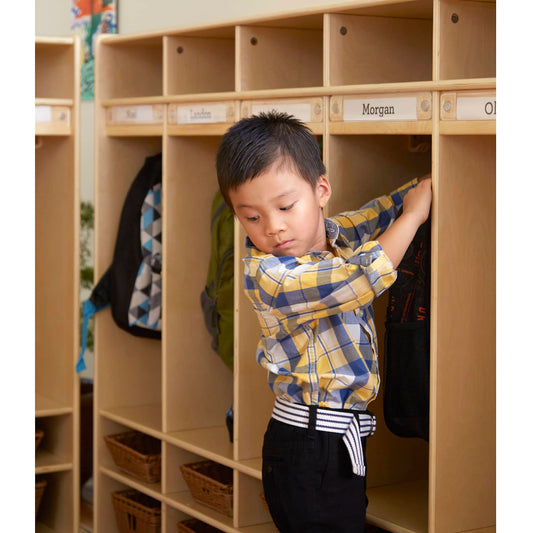 2-Section Locker - Birch Plywood
