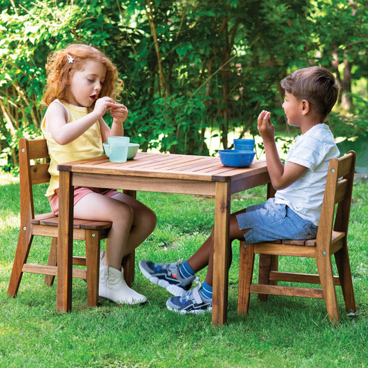 Acadia Outdoor Square Table and Chairs
