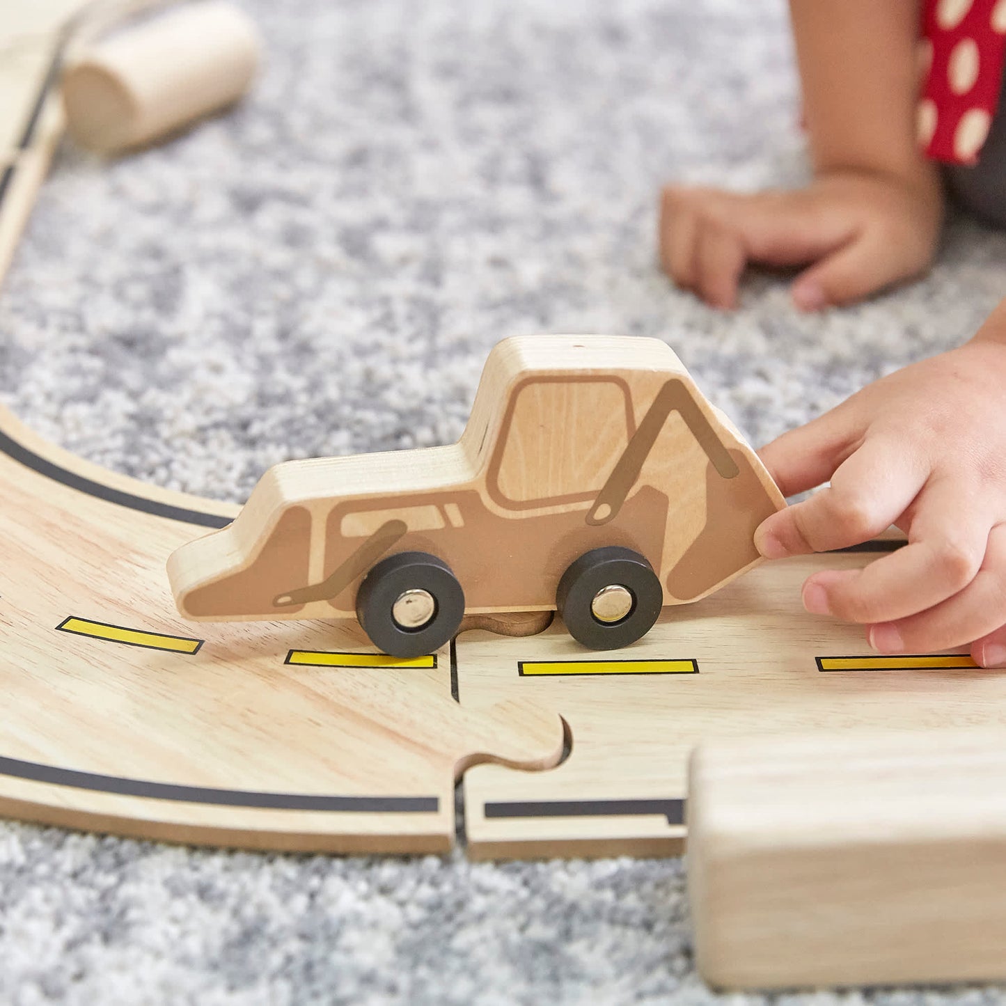Mini Wooden Trucks - Set of 10