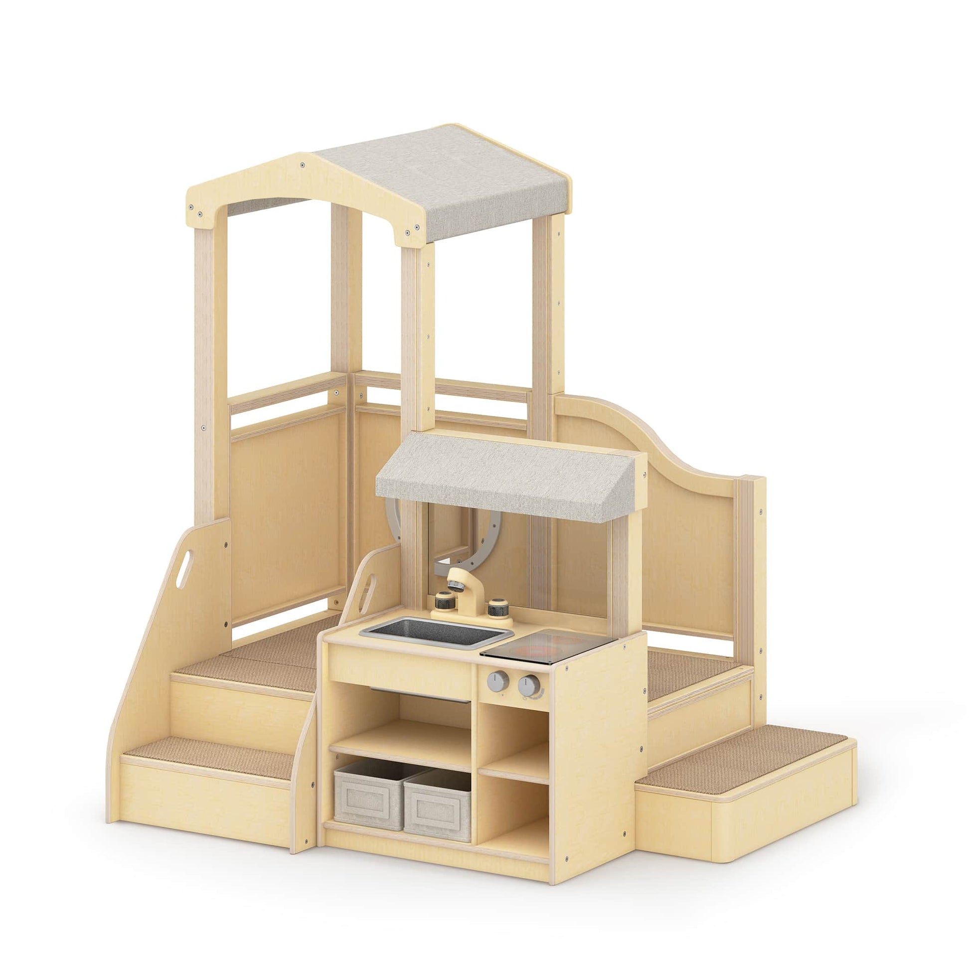 EdQ Toddler Kitchen Loft