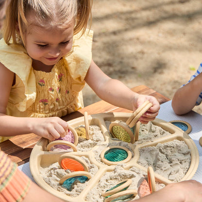Light and Color Textured Discs