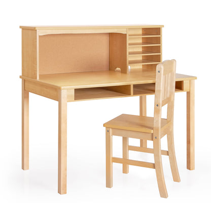 Kids' Media Desk, Hutch and Chair Set