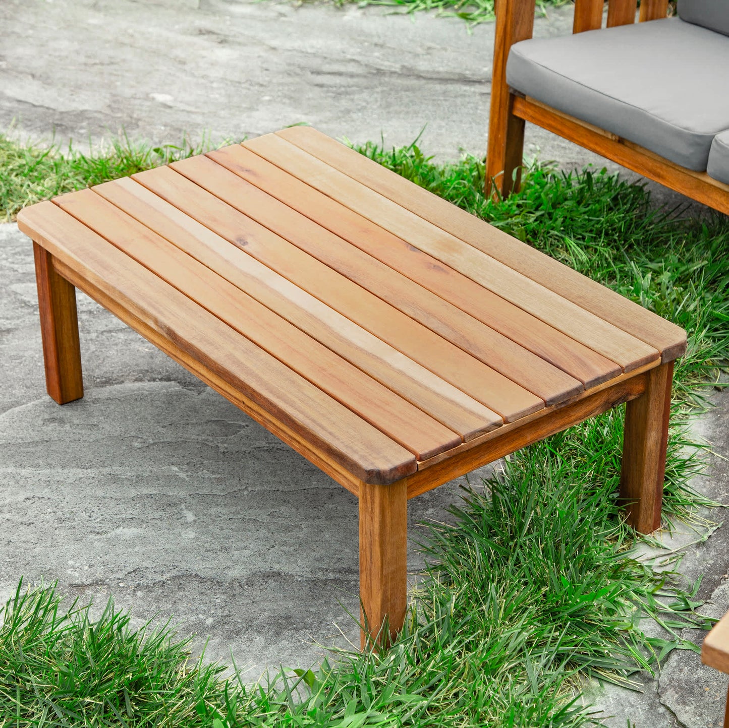 Martha Stewart Kids' Outdoor Couch, Chair and Low Table Set