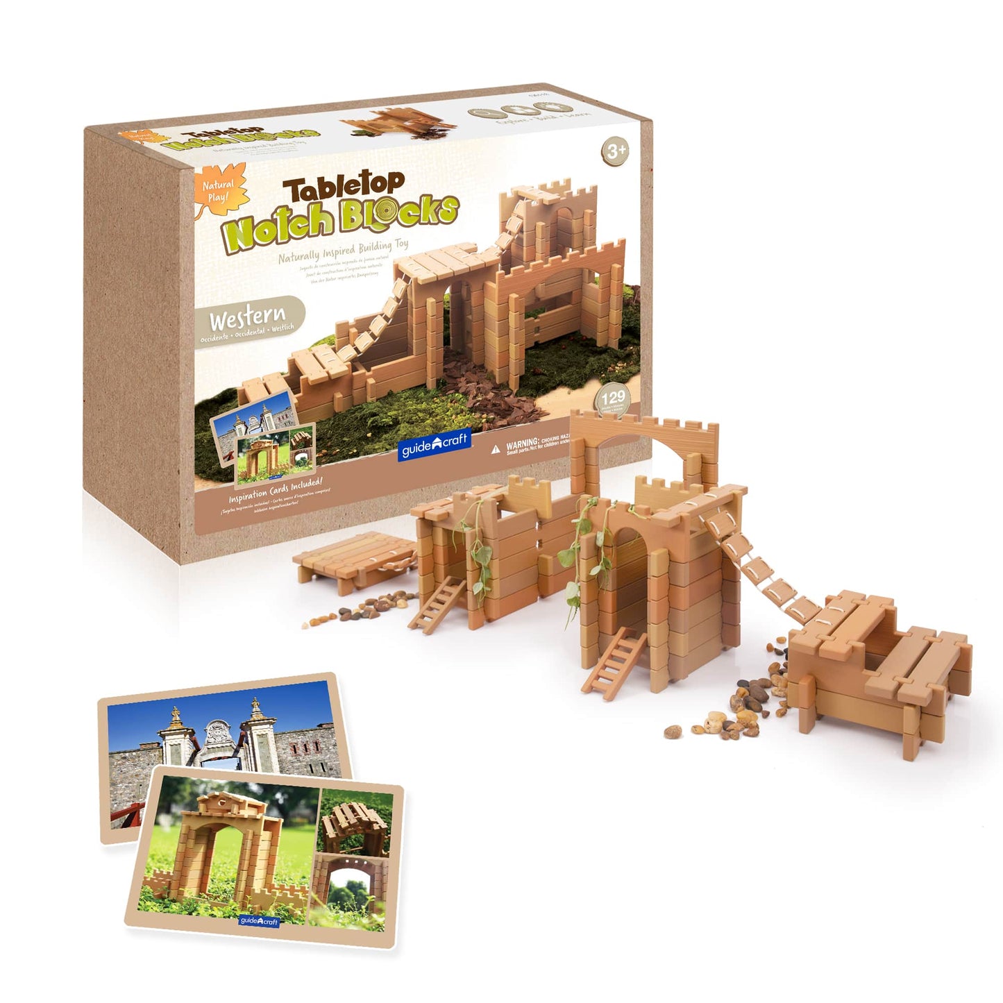Tabletop Notch Blocks - Western