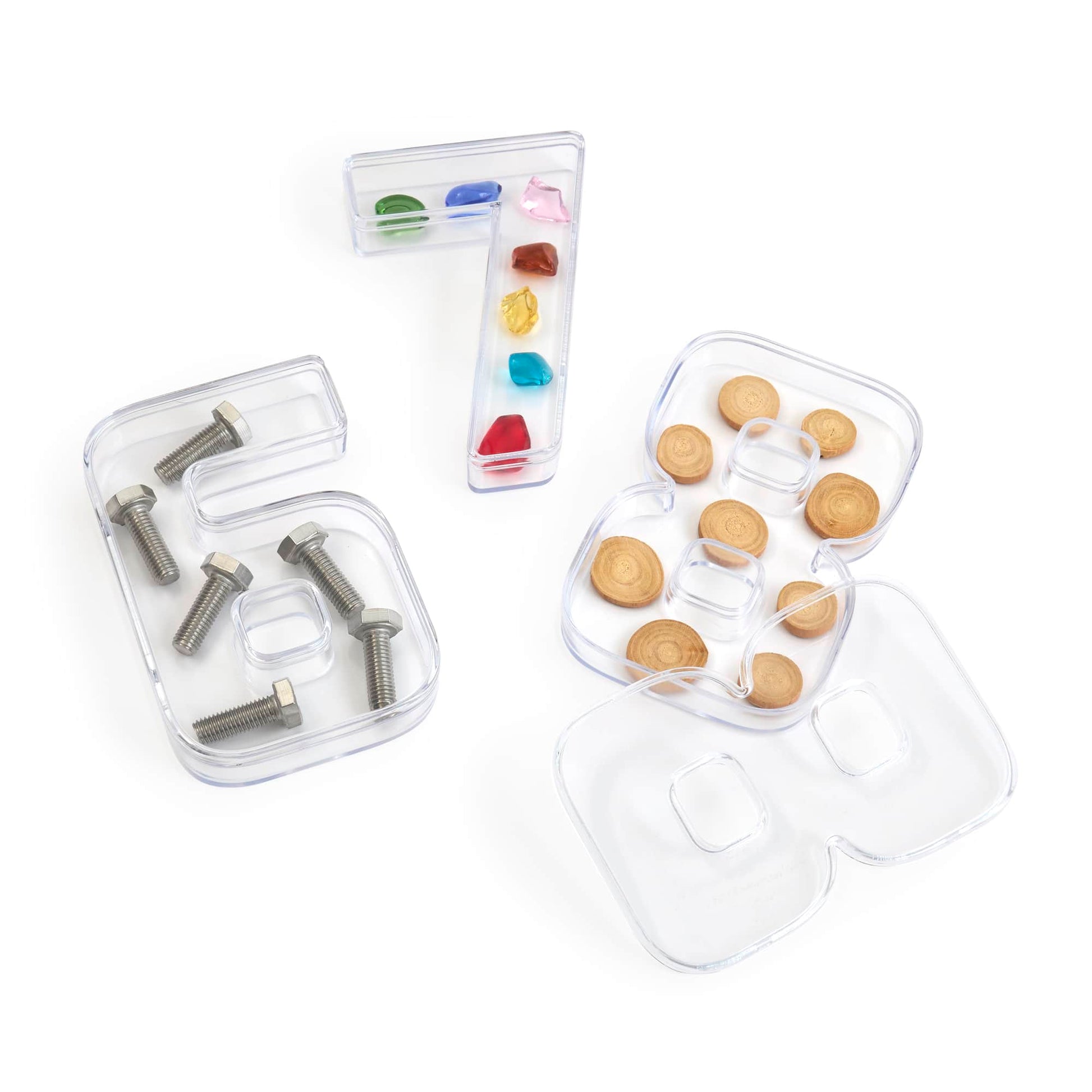 Loose Parts Number Trays