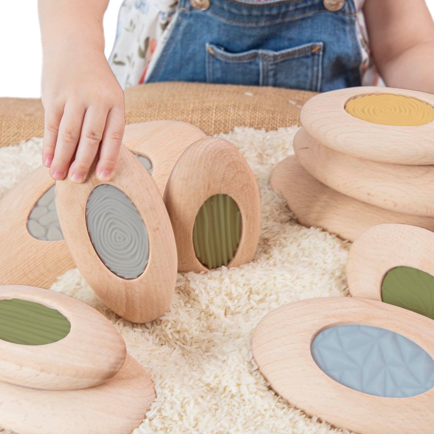 Jumbo Sensory River Stones