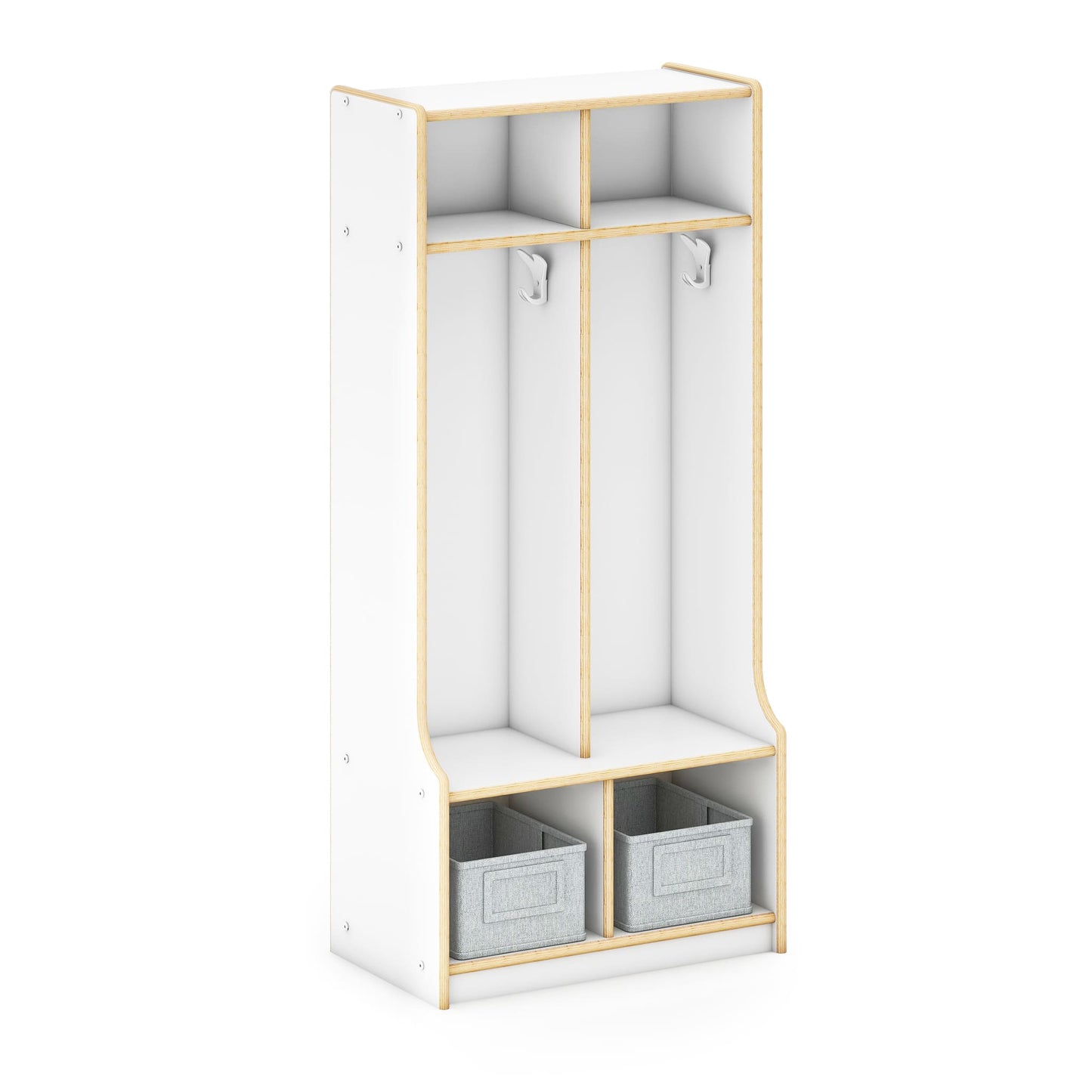 EdQ 2-Section Locker with Bench