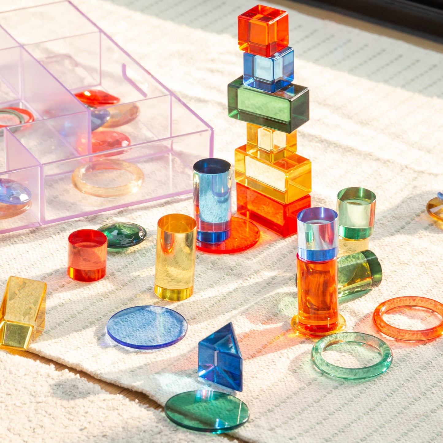 Light and Color: Toddler Loose Parts STEM Kit