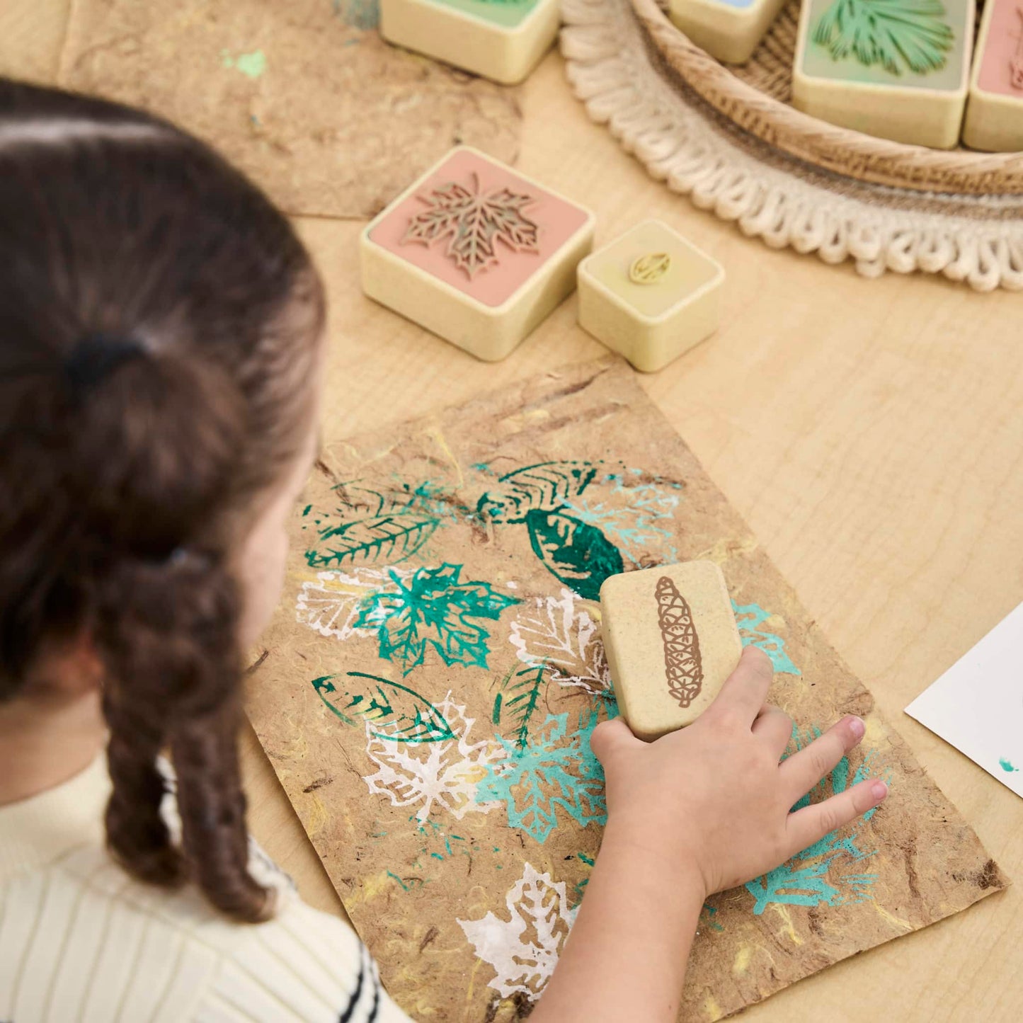 Branches and Leaves Stamps - 18 pc. set