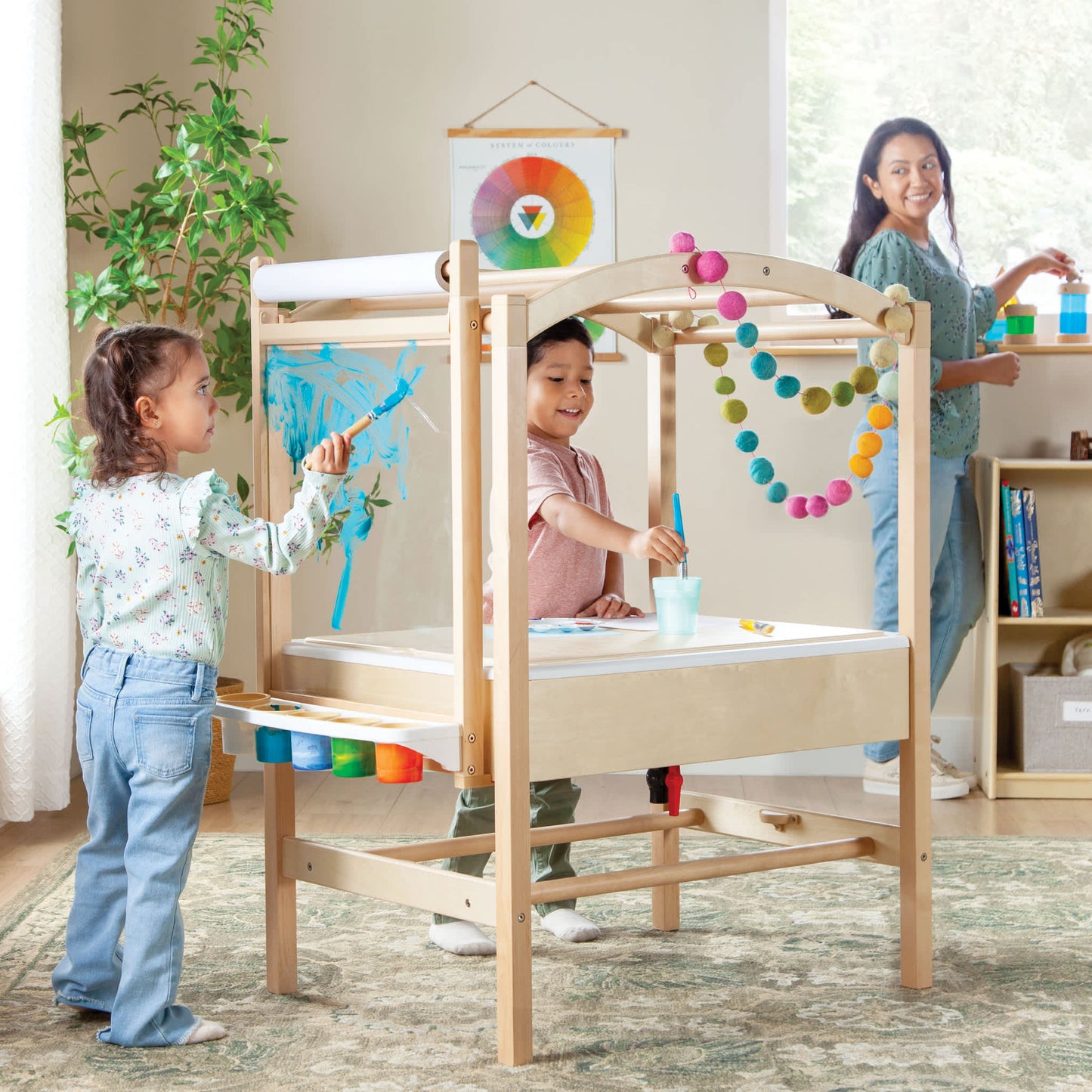 Sensory System Easel