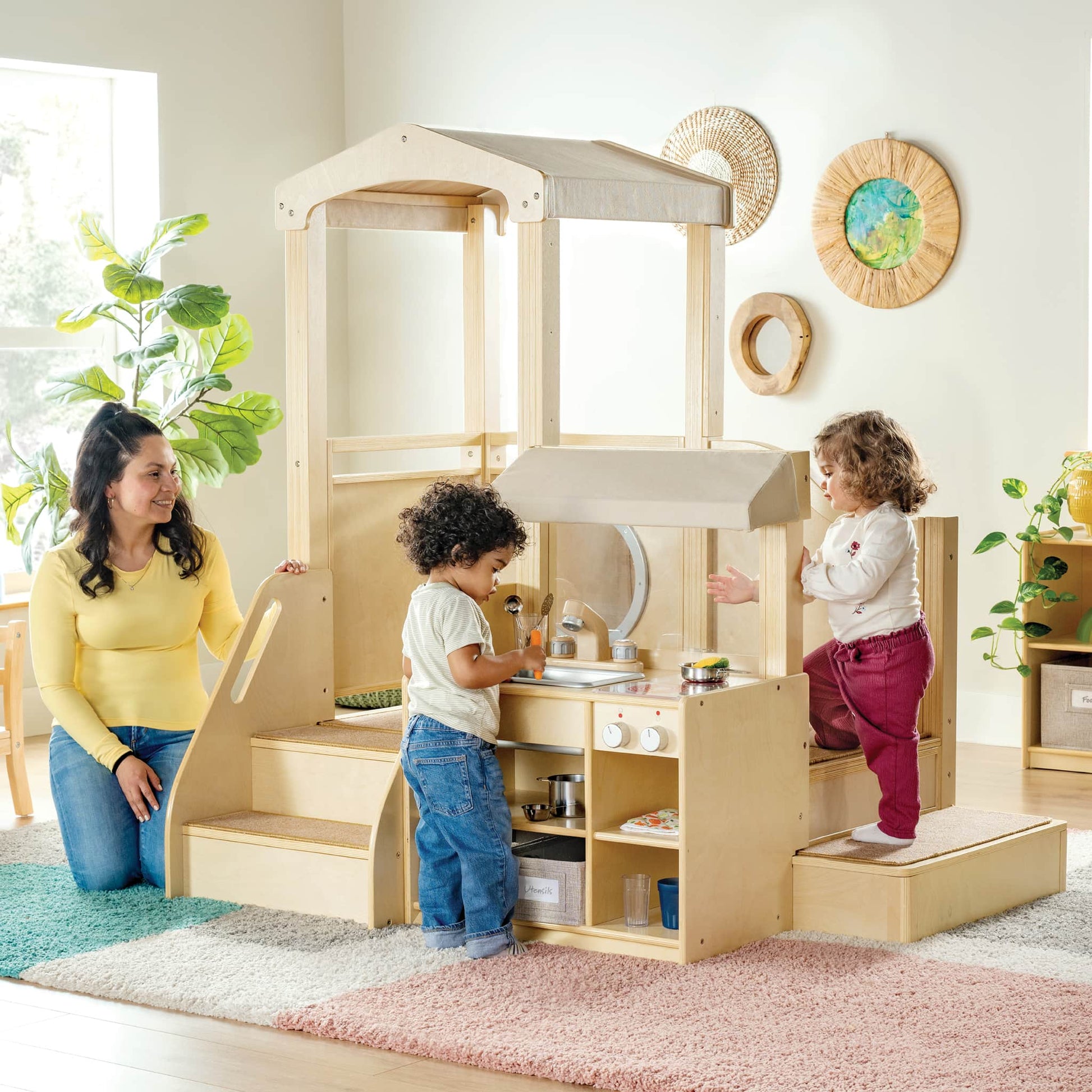 EdQ Toddler Kitchen Loft