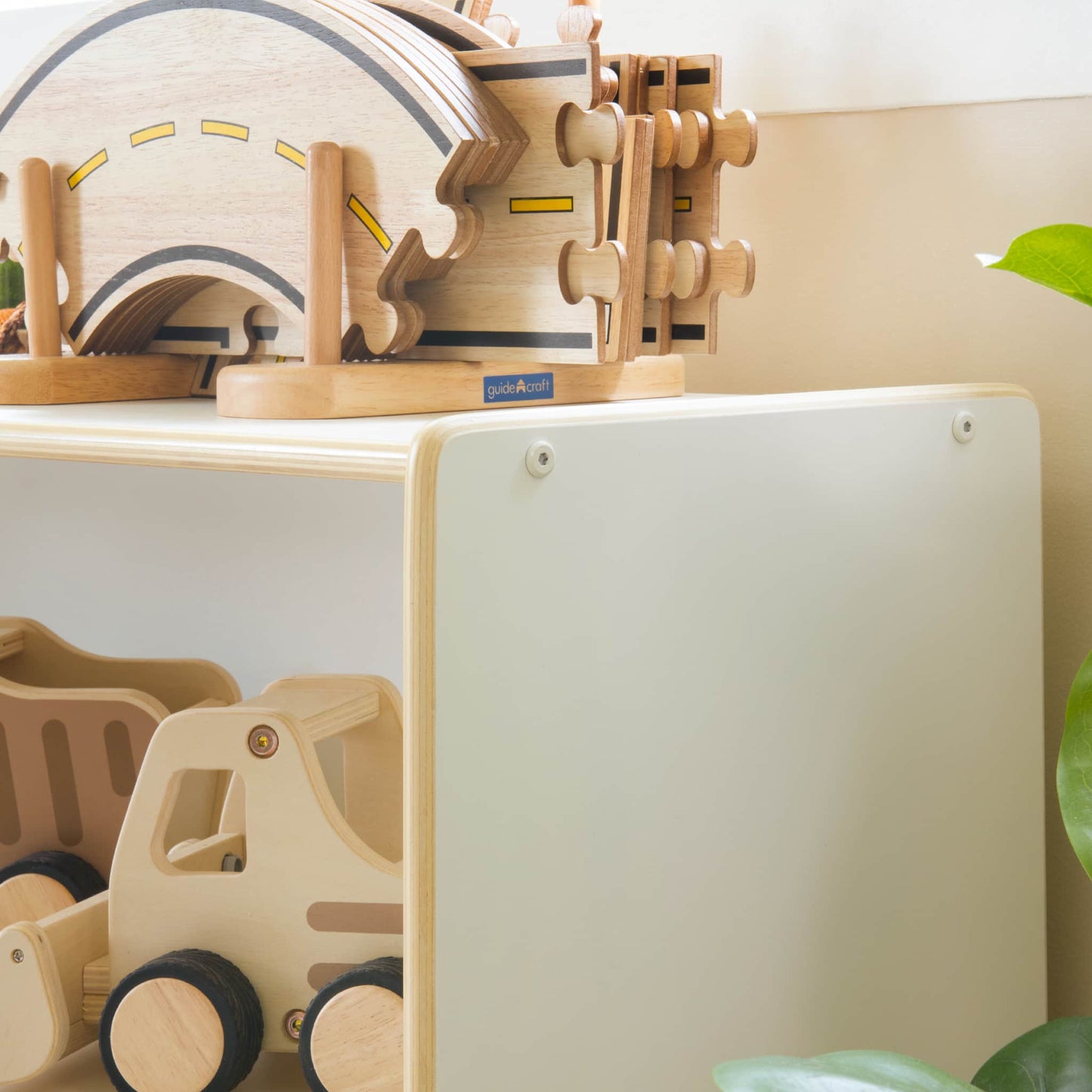 EdQ 3-Shelf 8-Compartment Storage with Bins - 36"