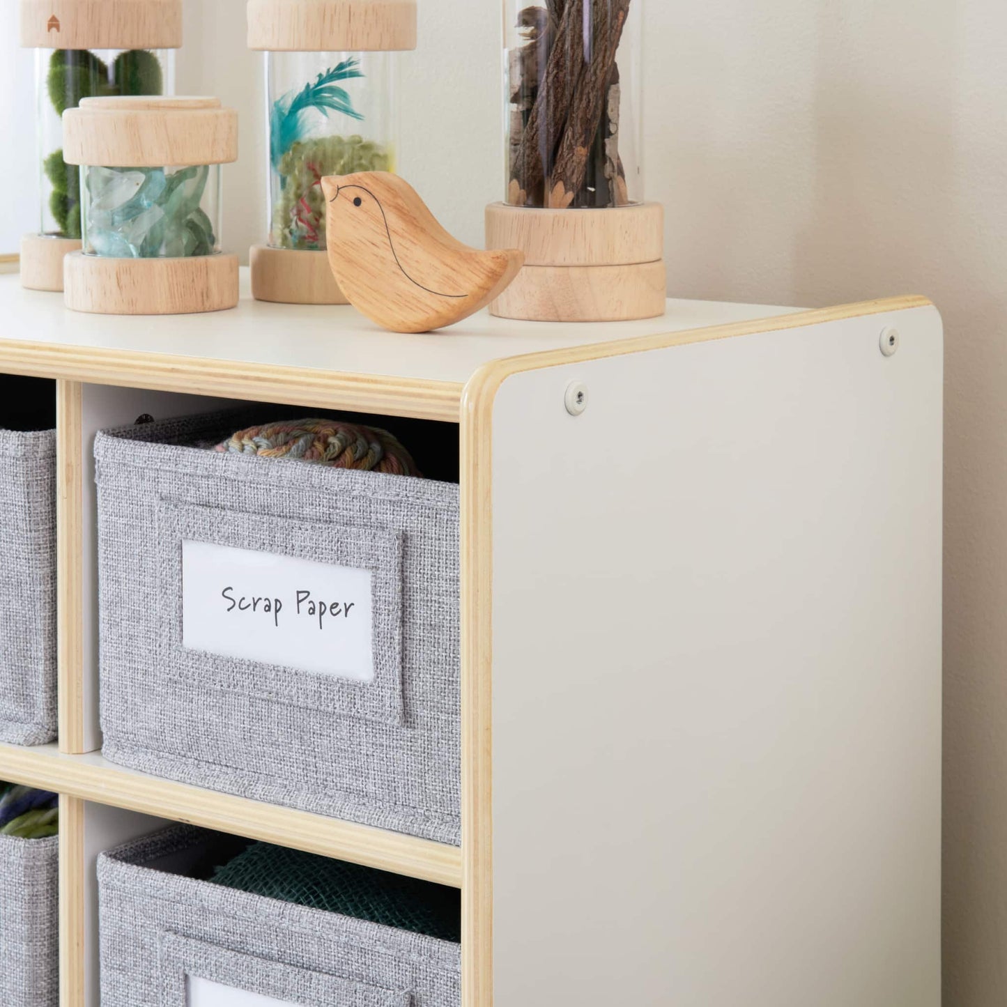 EdQ 8 Cubby Bin Storage Organizer - 30"