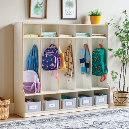 EdQ 5-Section Locker with Bench