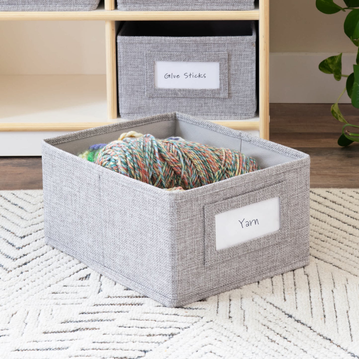 EdQ 8 Cubby Bin Storage Organizer - 30"