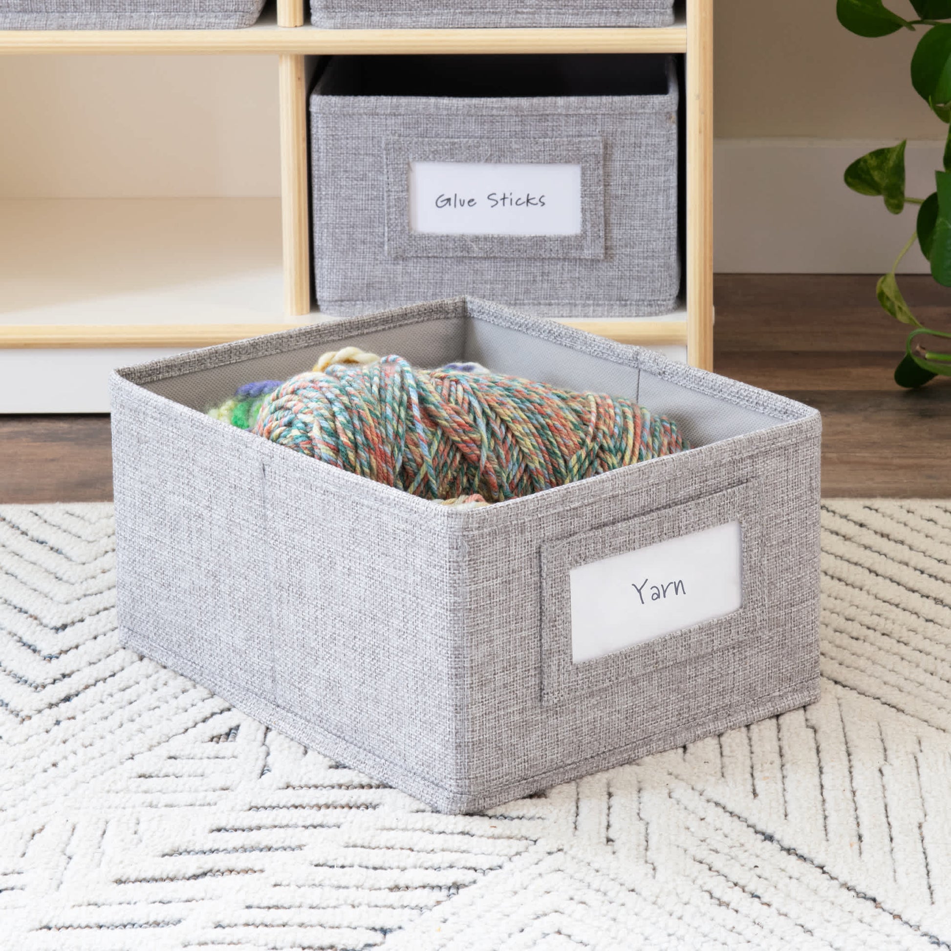 EdQ 8 Cubby Bin Storage Organizer - 30"