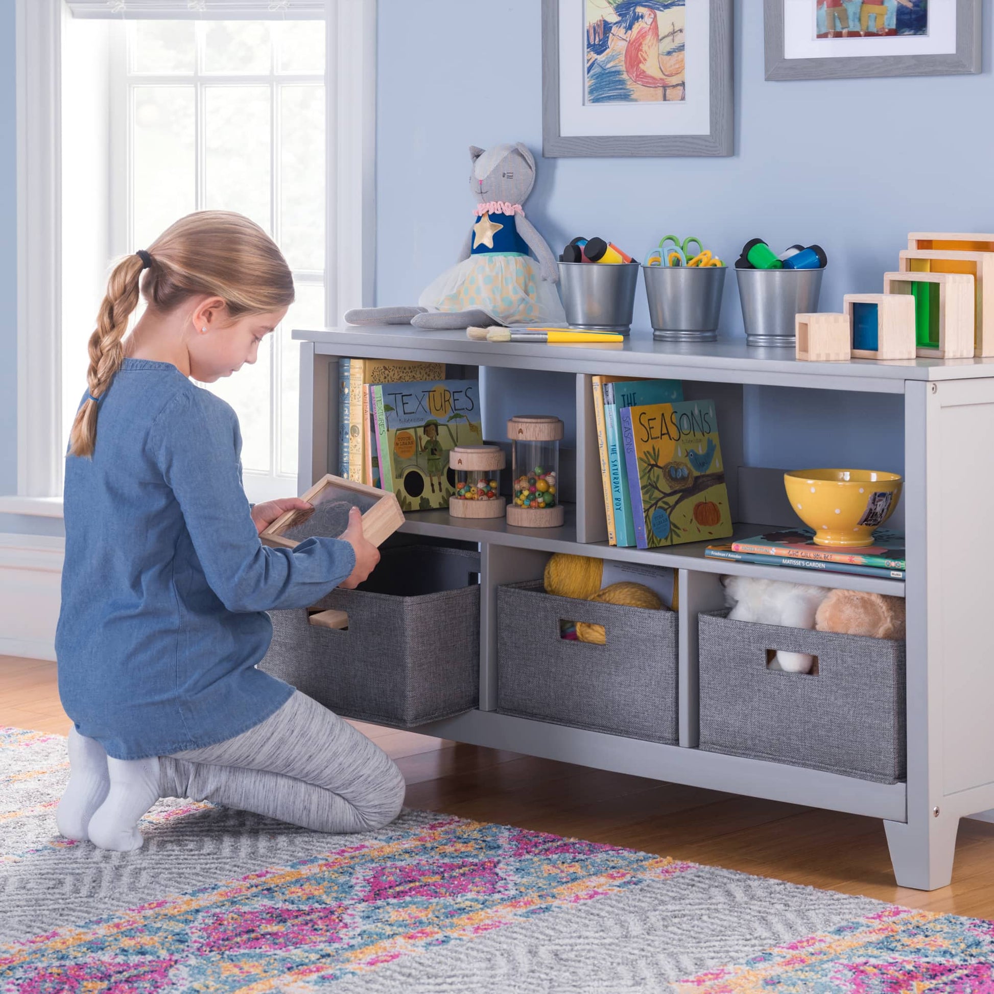 Martha Stewart Kids' Low Bookcase