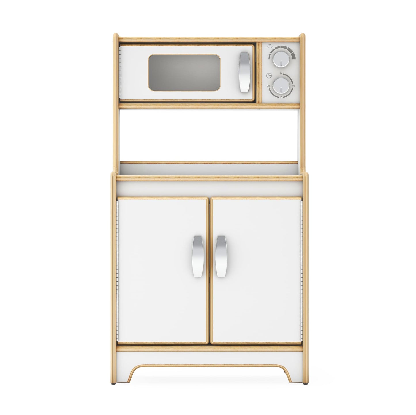 EdQ Kitchen Microwave and Cupboard