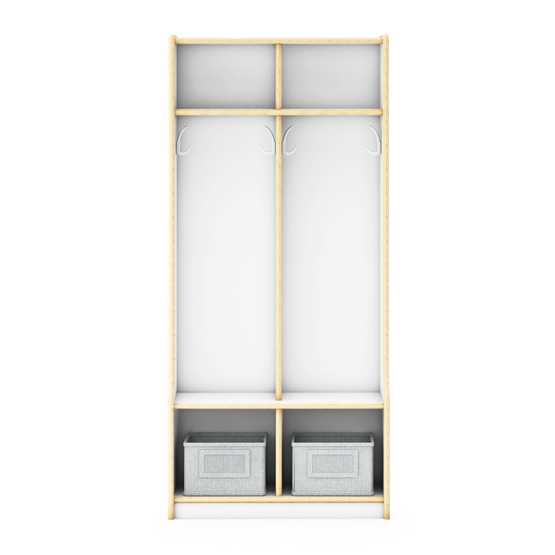 EdQ 2-Section Locker with Bench