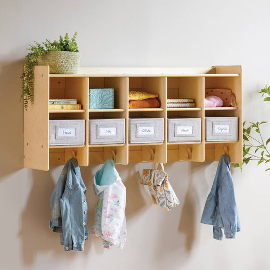 EdQ 10-Section Wall Mounted Locker